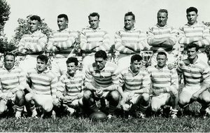 Coupe de France 1955 SOA XIII contre MARSEILLEBarnaud,Duplan,Ruqueirol,Béraud,Delaye Parent. Cazade,Merquey,César, Grangeon, Jean, Rascol,Savonne.